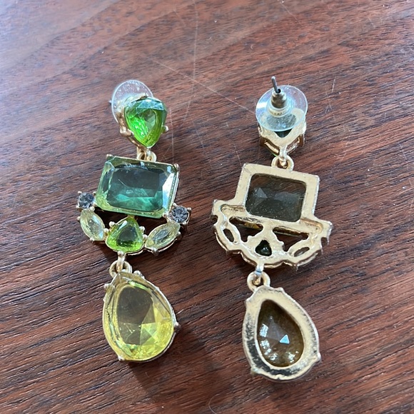 Accessory Jane Jewelry Accessory Jane Green Pierced Earrings Poshmark